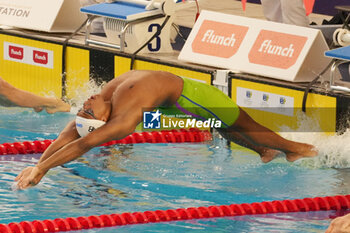 23/03/2024 - Yohann Ndoye-Brouard of France, Men's 100 M Backstroke during the Giant Open 2024, Swimming event on March 23, 2024 at Le Dôme in Saint-Germain-en-Laye, France - SWIMMING - GIANT OPEN 2024 - NUOTO - NUOTO