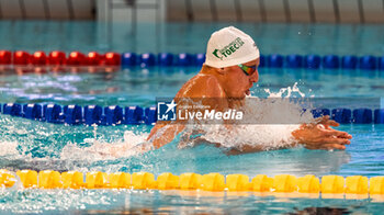 23/03/2024 - Lucien VERGNES (FRA), men 200m Breatstroke final, during the Giant Open 2024, Swimming event on March 23, 2024 at Le Dôme in Saint-Germain-en-Laye, France - SWIMMING - GIANT OPEN 2024 - NUOTO - NUOTO
