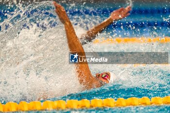 23/03/2024 - Mewen TOMAC (FRA), men 100m backstroke final, during the Giant Open 2024, Swimming event on March 23, 2024 at Le Dôme in Saint-Germain-en-Laye, France - SWIMMING - GIANT OPEN 2024 - NUOTO - NUOTO