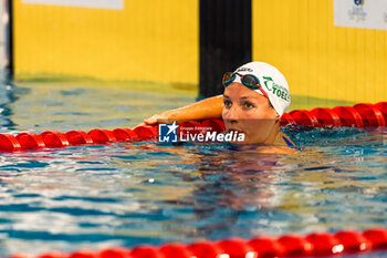 23/03/2024 - Adele BLANCHETIERE (FRA), women 100 breaststroke final, during the Giant Open 2024, Swimming event on March 23, 2024 at Le Dôme in Saint-Germain-en-Laye, France - SWIMMING - GIANT OPEN 2024 - NUOTO - NUOTO