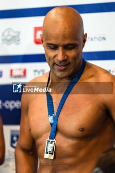 2024-03-23 - Joao Luiz GOMES JUNIOR (BRA),men 50m breaststroke finale, during the Giant Open 2024, Swimming event on March 23, 2024 at Le Dôme in Saint-Germain-en-Laye, France - SWIMMING - GIANT OPEN 2024 - SWIMMING - SWIMMING