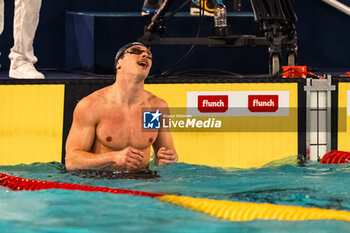 2024-03-23 - Maxime GROUSSET (FRA), men 50m freestyle swimming final, during the Giant Open 2024, Swimming event on March 23, 2024 at Le Dôme in Saint-Germain-en-Laye, France - SWIMMING - GIANT OPEN 2024 - SWIMMING - SWIMMING