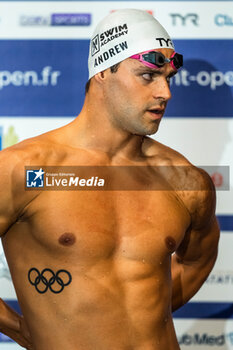 23/03/2024 - Michael ANDREW (USA), men 50m freestyle swimming final, during the Giant Open 2024, Swimming event on March 23, 2024 at Le Dôme in Saint-Germain-en-Laye, France - SWIMMING - GIANT OPEN 2024 - NUOTO - NUOTO