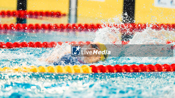 24/03/2024 - Pauline MAHIEU (FRA), women 100m backstroke final, during the Giant Open 2024, Swimming event on March 24, 2024 at Le Dôme in Saint-Germain-en-Laye, France - SWIMMING - GIANT OPEN 2024 - NUOTO - NUOTO