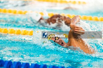2024-03-24 - Ahmed JAOUADI (TUN), men 400m freestyle swimming final, during the Giant Open 2024, Swimming event on March 24, 2024 at Le Dôme in Saint-Germain-en-Laye, France - SWIMMING - GIANT OPEN 2024 - SWIMMING - SWIMMING