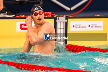 2024-03-24 - Maxime GROUSSET (FRA), men 50m butterfly stroke final, during the Giant Open 2024, Swimming event on March 24, 2024 at Le Dôme in Saint-Germain-en-Laye, France - SWIMMING - GIANT OPEN 2024 - SWIMMING - SWIMMING