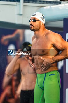 2024-03-24 - Florent MANAUDOU (FRA), men 100m freestyle swimming final, during the Giant Open 2024, Swimming event on March 24, 2024 at Le Dôme in Saint-Germain-en-Laye, France - SWIMMING - GIANT OPEN 2024 - SWIMMING - SWIMMING