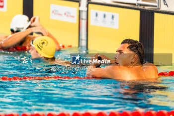 24/03/2024 - Noyan TAYLAN (FRA), men 200m butterfly stroke final, during the Giant Open 2024, Swimming event on March 24, 2024 at Le Dôme in Saint-Germain-en-Laye, France - SWIMMING - GIANT OPEN 2024 - NUOTO - NUOTO