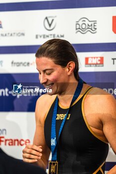 2024-03-24 - Charlotte BONNET (FRA), women 50m breaststroke final, during the Giant Open 2024, Swimming event on March 24, 2024 at Le Dôme in Saint-Germain-en-Laye, France - SWIMMING - GIANT OPEN 2024 - SWIMMING - SWIMMING