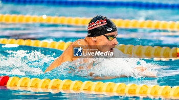 24/03/2024 - Emilien MATTENET (FRA), men 400m medley final, during the Giant Open 2024, Swimming event on March 24, 2024 at Le Dôme in Saint-Germain-en-Laye, France - SWIMMING - GIANT OPEN 2024 - NUOTO - NUOTO