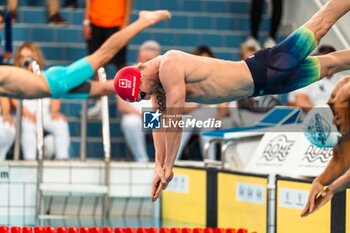 2024-03-24 - Jeremy DESPLANCHES (SUI), men 400m medley final, during the Giant Open 2024, Swimming event on March 24, 2024 at Le Dôme in Saint-Germain-en-Laye, France - SWIMMING - GIANT OPEN 2024 - SWIMMING - SWIMMING