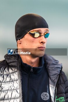 24/03/2024 - Antoine VIQUERAT (FRA), men 100m breaststroke final, during the Giant Open 2024, Swimming event on March 24, 2024 at Le Dôme in Saint-Germain-en-Laye, France - SWIMMING - GIANT OPEN 2024 - NUOTO - NUOTO