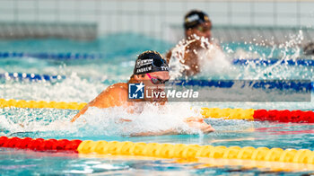 2024-03-24 - Michael ANDREW (USA), men 100m breaststroke final, during the Giant Open 2024, Swimming event on March 24, 2024 at Le Dôme in Saint-Germain-en-Laye, France - SWIMMING - GIANT OPEN 2024 - SWIMMING - SWIMMING