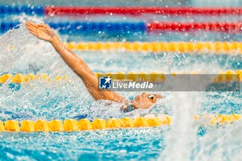 2024-03-24 - Marie Ambre MOLUH (FRA), women 100m backstroke final, during the Giant Open 2024, Swimming event on March 24, 2024 at Le Dôme in Saint-Germain-en-Laye, France - SWIMMING - GIANT OPEN 2024 - SWIMMING - SWIMMING