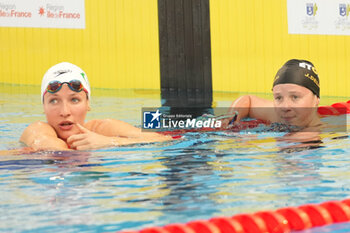 2024-03-24 - BLANCHETIERE Adèle of France and DELMAS Justine of France, Women's 200 M BREASTSTROKE during the Giant Open 2024, Swimming event on March 24, 2024 at Le Dôme in Saint-Germain-en-Laye, France - SWIMMING - GIANT OPEN 2024 - SWIMMING - SWIMMING
