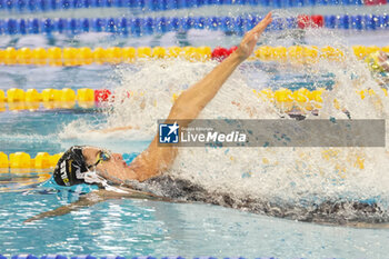2024-03-24 - GASTALDELLO Béryl of France, Women's 100 M Backstroke during the Giant Open 2024, Swimming event on March 24, 2024 at Le Dôme in Saint-Germain-en-Laye, France - SWIMMING - GIANT OPEN 2024 - SWIMMING - SWIMMING
