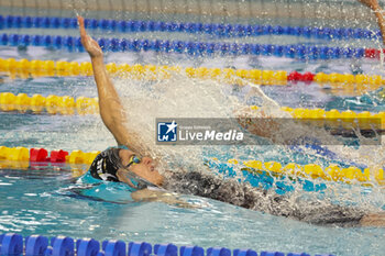 24/03/2024 - GASTALDELLO Béryl of France, Women's 100 M Backstroke during the Giant Open 2024, Swimming event on March 24, 2024 at Le Dôme in Saint-Germain-en-Laye, France - SWIMMING - GIANT OPEN 2024 - NUOTO - NUOTO