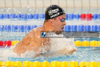 2024-03-24 - ANDREW Michael of USA, Men's 100 M BREASTSTROKE during the Giant Open 2024, Swimming event on March 24, 2024 at Le Dôme in Saint-Germain-en-Laye, France - SWIMMING - GIANT OPEN 2024 - SWIMMING - SWIMMING