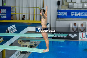 2024-04-14 - Italy, Turin 13/14 April 2024
Piscina Monumentale Turin
UnipolSai Open Italian Indoor Diving Championships

Belotti Stefano Fiamme Gialle competes in the Men's 3m Springboard diving gold medal - TUFFI - ASSOLUTI OPEN UNIPOLSAI - DIVING - SWIMMING