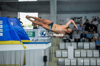 2024-04-14 - Italy, Turin 13/14 April 2024
Piscina Monumentale Turin
UnipolSai Open Italian Indoor Diving Championships

Porco Francesco GS Fiamme Oro competes in the Men's 3m Springboard diving bronze medal - TUFFI - ASSOLUTI OPEN UNIPOLSAI - DIVING - SWIMMING