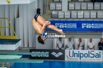 2024-04-14 - Italy, Turin 13/14 April 2024
Piscina Monumentale Turin
UnipolSai Open Italian Indoor Diving Championships 

Cafiero Matteo GS Fiamme Oro competes in the Men's 3m Springboard diving silver medal - TUFFI - ASSOLUTI OPEN UNIPOLSAI - DIVING - SWIMMING
