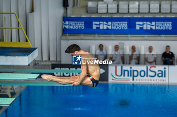 2024-04-14 - Italy, Turin 13/14 April 2024
Piscina Monumentale Turin
UnipolSai Open Italian Indoor Diving Championships 

Cafiero Matteo GS Fiamme Oro competes in the Men's 3m Springboard diving silver medal - TUFFI - ASSOLUTI OPEN UNIPOLSAI - DIVING - SWIMMING