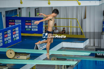 2024-04-14 - Italy, Turin 13/14 April 2024
Piscina Monumentale Turin
UnipolSai Open Italian Indoor Diving Championships

Cafiero Matteo GS Fiamme Oro competes in the Men's 3m Springboard diving silver medal - TUFFI - ASSOLUTI OPEN UNIPOLSAI - DIVING - SWIMMING