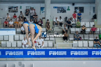 2024-04-14 - Italy, Turin 13/14 April 2024
Piscina Monumentale Turin
UnipolSai Open Italian Indoor Diving Championships

Gonini Viola Francini Gaia competes during the women's Synchronised 3m springboard diving silver medal - TUFFI - ASSOLUTI OPEN UNIPOLSAI - DIVING - SWIMMING