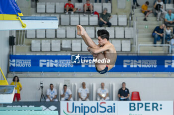2024-04-14 - Italy, Turin 13/14 April 2024
Piscina Monumentale Turin
UnipolSai Open Italian Indoor Diving Championships

Cafiero Matteo G.S Fiamme Oro competes in the Men's 3m Springboard diving
silver medal - TUFFI - ASSOLUTI OPEN UNIPOLSAI - DIVING - SWIMMING