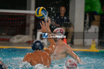 09/10/2024 - Vincenzo Renzuto C.N. Sabadell - Balazs Erdelyi (Savona) - RN SAVONA VS SABADELL - LEN CUP - CHAMPIONS LEAGUE - PALLANUOTO