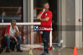 09/10/2024 - Alberto Angelini (Savona) Team Head Coach - RN SAVONA VS SABADELL - LEN CUP - CHAMPIONS LEAGUE - PALLANUOTO