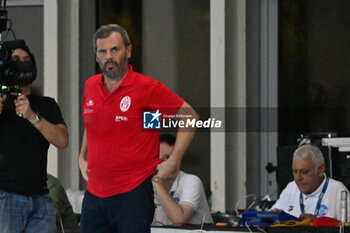 09/10/2024 - Alberto Angelini (Savona) Team Head Coach - RN SAVONA VS SABADELL - LEN CUP - CHAMPIONS LEAGUE - PALLANUOTO