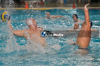 09/10/2024 - Danii Merkulov (Savona) - Kanstantsin Averka C.N. Sabadell - RN SAVONA VS SABADELL - LEN CUP - CHAMPIONS LEAGUE - PALLANUOTO