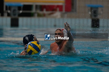 09/10/2024 - Kanstantsin Averka C.N. Sabadell - Luca Damonte (Savona) - RN SAVONA VS SABADELL - LEN CUP - CHAMPIONS LEAGUE - PALLANUOTO