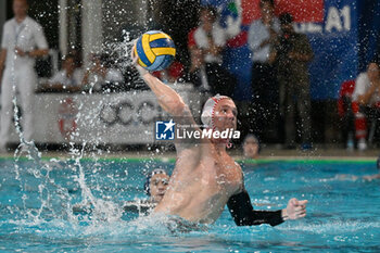 09/10/2024 - Danii Merkulov (Savona) penalty - RN SAVONA VS SABADELL - LEN CUP - CHAMPIONS LEAGUE - PALLANUOTO