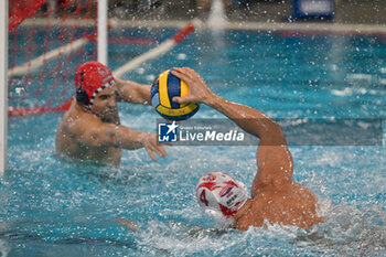 09/10/2024 - Eduardo Loro C.N. Sabadell - Pietro Figlioli (Savona) - RN SAVONA VS SABADELL - LEN CUP - CHAMPIONS LEAGUE - PALLANUOTO