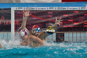 2024-11-19 - Mario Guidi (Savona) - Gianmarco Nicosia (Savona) - BPER R.N. SAVONA VS – VK PRIMORAC KOTOR - LEN CUP - CHAMPIONS LEAGUE - WATERPOLO