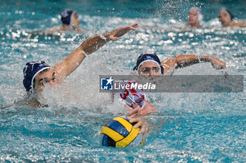 2024-11-19 - Drasko Berguljan (Primorac Kotor) - Luca Damonte (Savona) - BPER R.N. SAVONA VS – VK PRIMORAC KOTOR - LEN CUP - CHAMPIONS LEAGUE - WATERPOLO