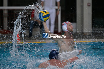 2024-11-19 - Dusan Matkovic (Primorac Kotor) - Balazs Erdelyi (Savona) - BPER R.N. SAVONA VS – VK PRIMORAC KOTOR - LEN CUP - CHAMPIONS LEAGUE - WATERPOLO