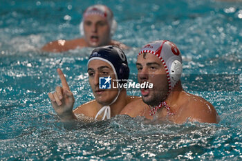 2024-11-19 - Luka Murisic (Primorac Kotor) - Lorenzo Bruni (Savona) - BPER R.N. SAVONA VS – VK PRIMORAC KOTOR - LEN CUP - CHAMPIONS LEAGUE - WATERPOLO