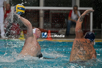 2024-11-19 - Mario Guidi (Savona) - Nemanja Vico (Primorac Kotor) - BPER R.N. SAVONA VS – VK PRIMORAC KOTOR - LEN CUP - CHAMPIONS LEAGUE - WATERPOLO