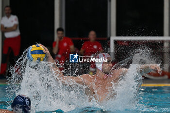 2024-11-19 - Pietro Figlioli (Savona) penalty - goal - BPER R.N. SAVONA VS – VK PRIMORAC KOTOR - LEN CUP - CHAMPIONS LEAGUE - WATERPOLO