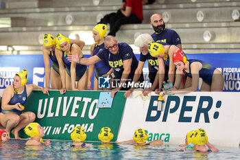 2024-04-05 - time out Rapallo Pallanuoto - FINAL SIX - RAPALLO PALLANUOTO VS SIS ROMA - ITALIAN CUP WOMEN - WATERPOLO