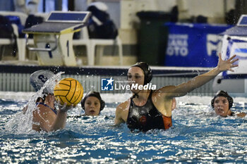 06/04/2024 - Agnese Cocchiere of SIS Roma (ITA) during Ekipe Orizzonte vs SIS Roma semifinal match of Final Six of Water Polo Italian Women's Cup on April 6, 2024 at Polo Natatorio Ostia in Rome, Italy - FINAL SIX - EKIPE ORIZZONTE VS SIS ROMA - COPPA ITALIA FEMMINILE - PALLANUOTO