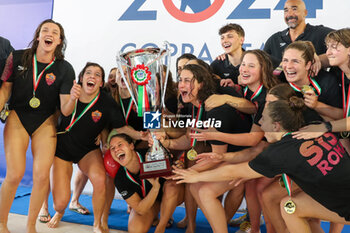 2024-04-07 - SIS Roma - FINAL SIX - GOLD MEDAL - PLEBISCITO PADOVA VS SIS ROMA - ITALIAN CUP WOMEN - WATERPOLO