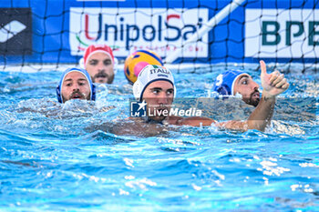 2024-07-04 - Marco Del Lungo of Italy - SARDINIA CUP 2024 - ITALY VS GREECE - INTERNATIONALS - WATERPOLO