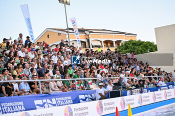 2024-07-04 - Fans - SARDINIA CUP 2024 - ITALY VS GREECE - INTERNATIONALS - WATERPOLO