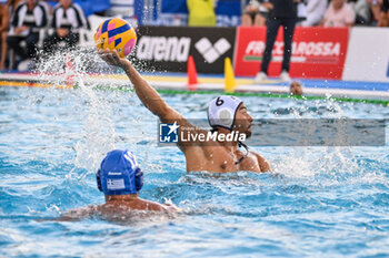 2024-07-04 - Alessandro Velotto of Italy - SARDINIA CUP 2024 - ITALY VS GREECE - INTERNATIONALS - WATERPOLO