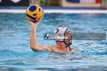 2024-07-04 - Jacopo Alesiani of Italy - SARDINIA CUP 2024 - ITALY VS GREECE - INTERNATIONALS - WATERPOLO