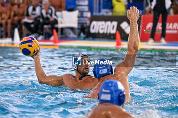 2024-07-04 - Alessandro Velotto of Italy - SARDINIA CUP 2024 - ITALY VS GREECE - INTERNATIONALS - WATERPOLO